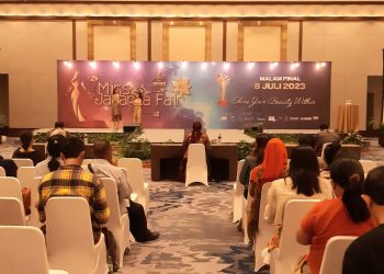 10 Finalis Miss Jakarta Fair 2023 Bersaing Rebutkan 5 Besar