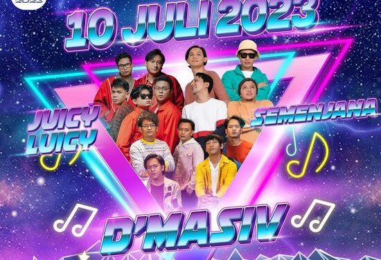 D’Masiv hingga Juicy Luicy Bakal Sembuhkan Kegalauan Hati Penonton Jakarta Fair Music Concert Malam Ini