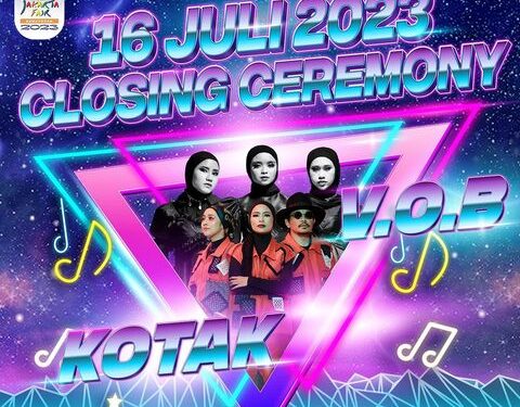 Kotak Band dan Pesta Kembang Api Jadi Penutup Jakarta Fair 2023