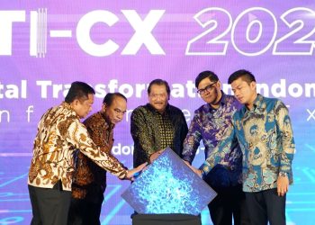 Menkominfo Budi Arie Setiadi Resmi Membuka DTI-CX 2023 di JIExpo Convention Centre and Theatre
