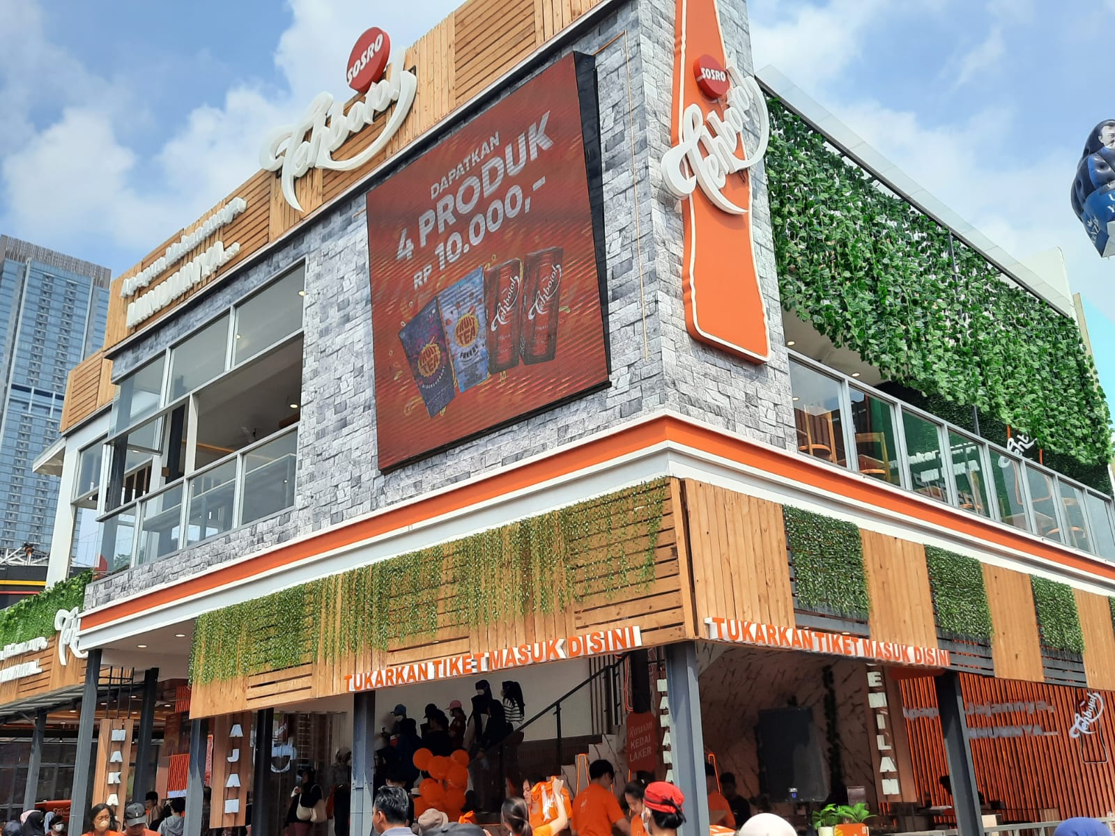 Free Teh Botol Sosro dengan Tukar Tiket Masuk Jakarta Fair