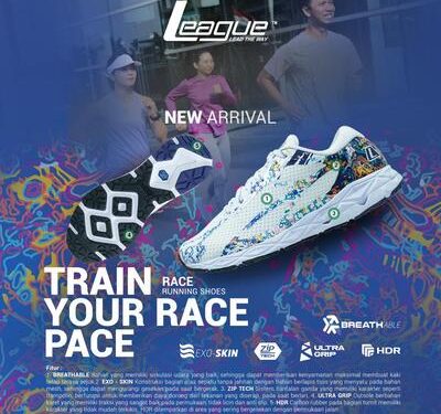 League Kenalkan Race, Sepatu Lari untuk Jarak Menengah