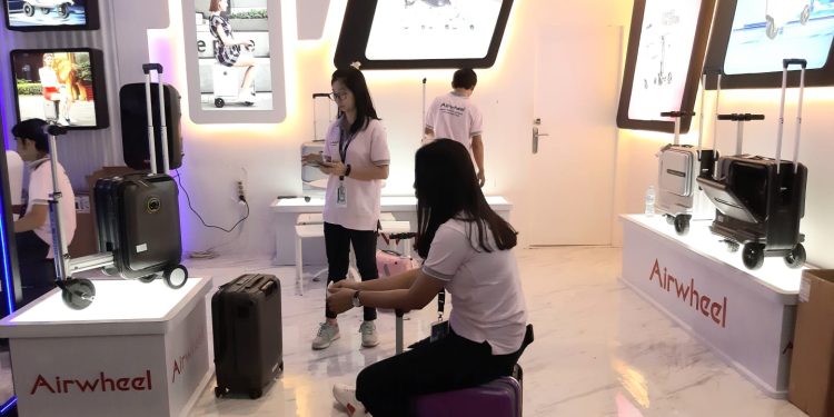 Wow.. Airwheel  Koper Canggih  Bisa Dibeli di Jakarta Fair