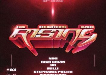 88 Degrees & Rising Bakal Gelar Konser di JIExpo Kemayoran 9 September 2023, Ada Niki, Rich Brian hingga Stephanie Poetri