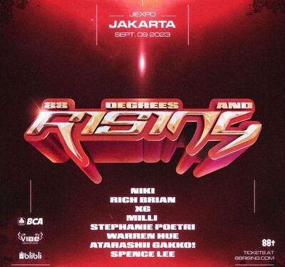 88 Degrees & Rising Bakal Gelar Konser di JIExpo Kemayoran 9 September 2023, Ada Niki, Rich Brian hingga Stephanie Poetri