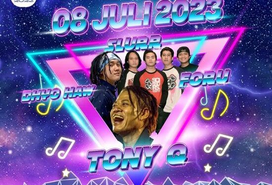 Tony Q Rastafara Malam Ini Gemakan Reggae Jakarta Fair Music Concert