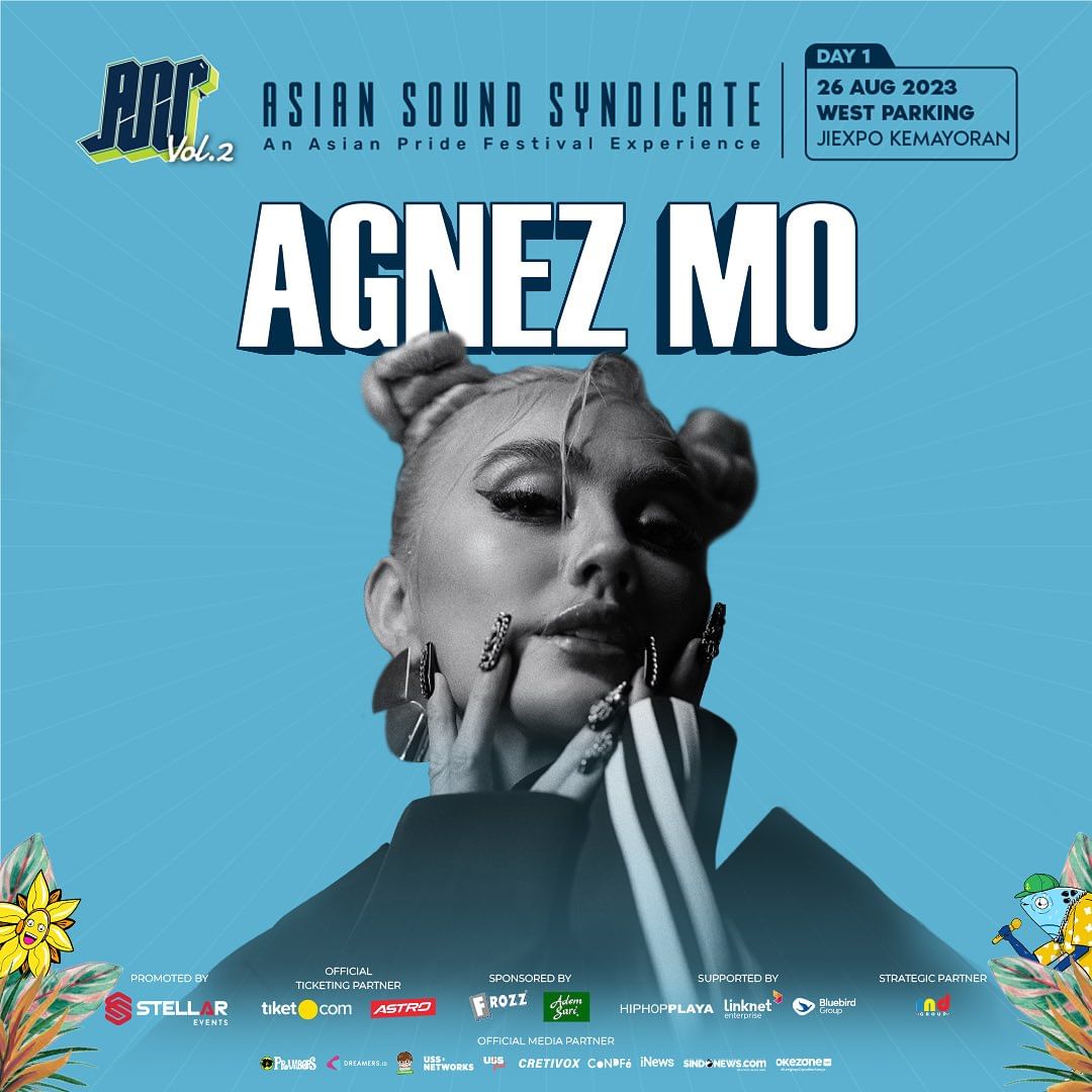 Wow.. Agnez Mo Genapi Line Up Penampil di Asian Sound Syndicate Vol.2