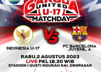 Indosiar Siarkan Langsung Garuda United U-17 VS FC Barcelona Juvenil A