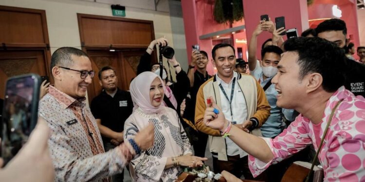 Jakarta X Beauty Diikuti 250 Brand Kecantikan, Menparekraf: Hadirkan Ragam Produk Kecantikan Lokal