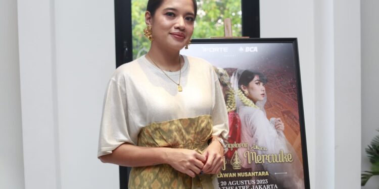 Wow, Cantika Abigail Lantunkan 4 Lagu, Berganti Busana Tradisional Selama Pagelaran Sabang Merauke ‘Pahlawan Nusantara’