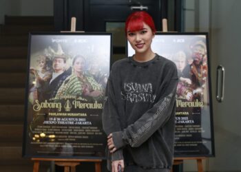 Isyana Sarasvati Perankan Ibu Negara RI Fatmawati di Pagelaran Sabang Merauke ‘Pahlawan Nusantara’