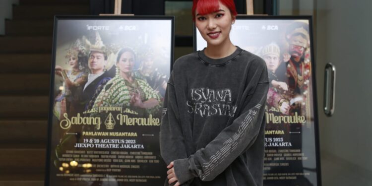 Isyana Sarasvati Perankan Ibu Negara RI Fatmawati di Pagelaran Sabang Merauke ‘Pahlawan Nusantara’