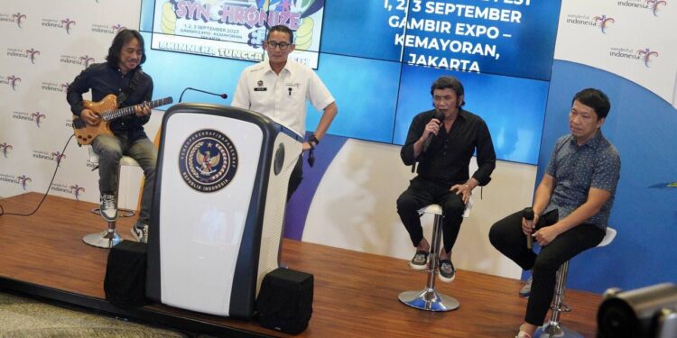 Synchronize Fest 2023, Sajikan Unjuk Karya Kolaborasi Dewa Budjana, Dhipa Barus dan Rhoma Irama