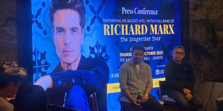 Richard Marx Akhiri Konser “The Songwriter Tour 2023” di Jakarta