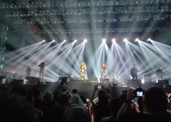 Trio Macan ‘Goyang’ Panggung Synchronize Fest 2023