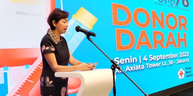 Sambut Hari Bhakti Postel ke-78 Tahun 2023, XL Axiata Gelar Donor Darah