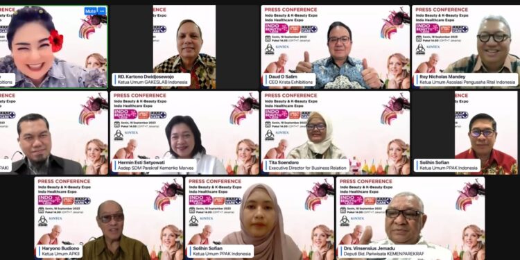 Indo Beauty Expo-K Beauty Expo Indonesia dan IndoHealthcare Expo 2023 di JIExpo, Hadirkan 200 Perusahaan Dalam Negeri dan Mancanegara