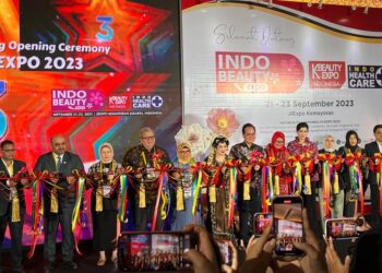 Indo Beauty Expo-K Beauty Expo Indonesia dan IndoHealthcare Expo 2023 Resmi Dibuka, Pertegas Industri Kecantikan Tunjukkan Tren Positif