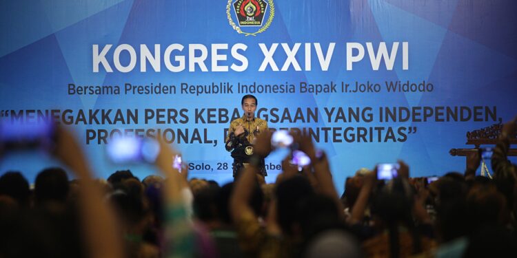 Presiden Jokowi Pastikan Buka Kongres XXV PWI di Bandung