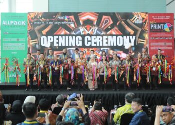 AllPack & AllPrint Indonesia 2023 Resmi Dibuka, Kenalkan Teknologi Terbaru Sektor Pengolahan, Pengemasan dan Percetakan