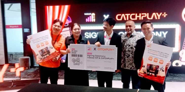 Indosat HiFi Manjakan Pelanggan, Gandeng CATCHPLAY+ Suguhkan Konten Digital Berkualitas