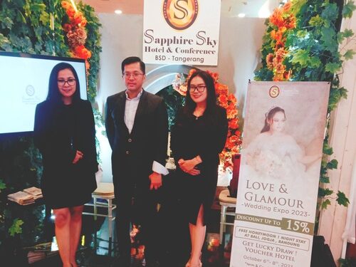 Love & Glamour Wedding Expo 2023, Sapphire Sky Hotel Tawarkan Beragam Paket Pernikahan