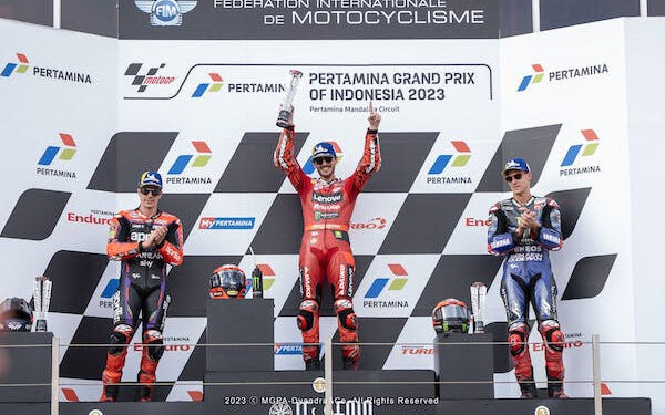 Ditonton Langsung 103 Ribu Orang, Sejumlah Kejutan Warnai Race Indonesian GP 2023