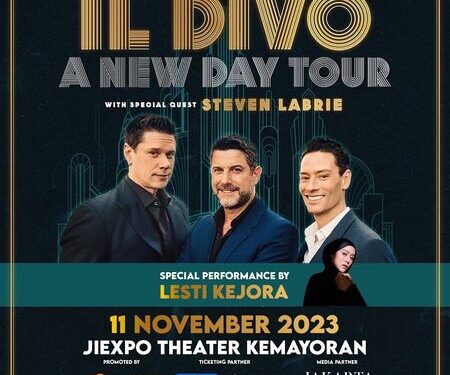 IL Divo Gelar Konser 11 November 2023 di JIExpo Convention Centre and Theatre Gandeng Lesti Kejora, Ini Harga Tiketnya