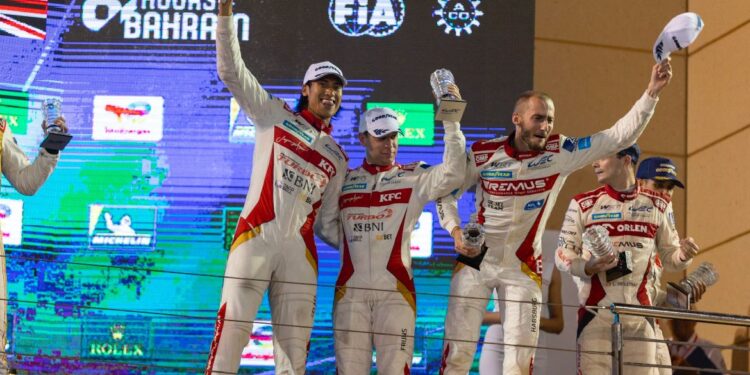 Sean Gelael Raih Podium Kedua Balap Ketahanan 8 Jam di Bahrain