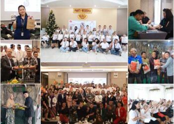Harris Suites Puri Mansion Rayakan Anniversary ke-3 Gelar Kegiatan Sosial di Panti Werdha Berea