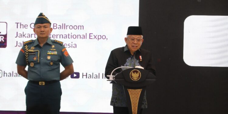 Halal World 2023 Resmi Dibuka Wapres Ma’ruf Amin di JIExpo Convention Center and Theater, Dorong Standarisasi Halal Global