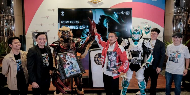 Film Tokusatsu Bardion Buatan Insan Kreatif Lokal Hadir di Indo Comic Con x DG Con 2023