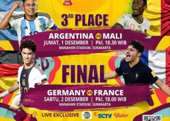 Pertarungan Jerman vs Perancis Bakal Sengit di Final FIFA U-17 World Cup Indonesia 2023