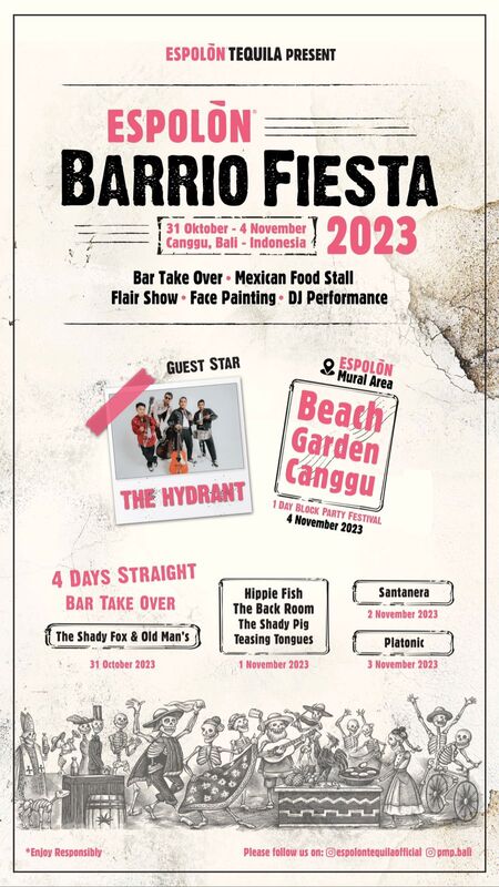Espolon Barrio Fiesta 2023, Festival Espolon Pertama di Asia Bakal ‘Hangatkan’ Bali