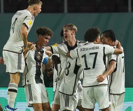 Timnas Jerman U-17 Ukir Sejarah Baru di Piala Dunia FIFA  U-17 2023