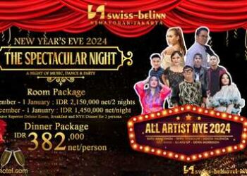 Swiss-Belinn Kemayoran Hadirkan Malam Penuh Hiburan “New Year’s Eve 2024: The Spectacular Night”