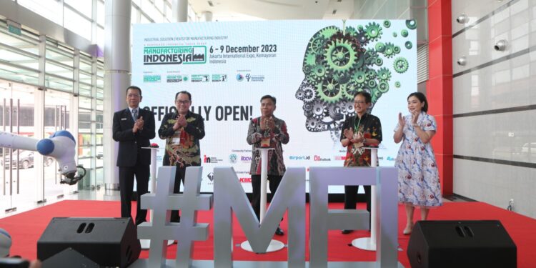 Manufacturing Indonesia 2023 Resmi Dibuka, Diikuti 1371 Ribu Perusahaan dari 31 Negara, Wujudkan Industri Berkelanjutan