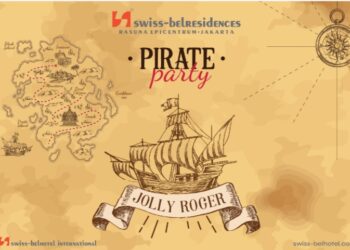 Pirate Party Malam Tahun Baru di Swiss-Belresidences Rasuna Epicentrum
