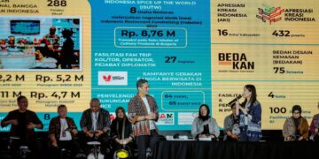 Capaian Kinerja Kemenparekraf 2023, Catatkan Wisman 9,5 Juta, Sumbang Devisa 10,46 Miliar Dolar AS