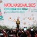 Presiden Jokowi: Perayaan Natal Nasional 2023 Perkuat Persatuan Bangsa