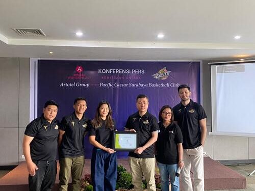 Artotel Group Jadi Partner Pasific Caesar Surabaya Basketball Club