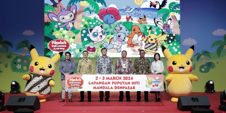 Kolaborasi Kemenparekraf -The Pokémon Company Luncurkan “Pokémon Air Adventures Indonesia”