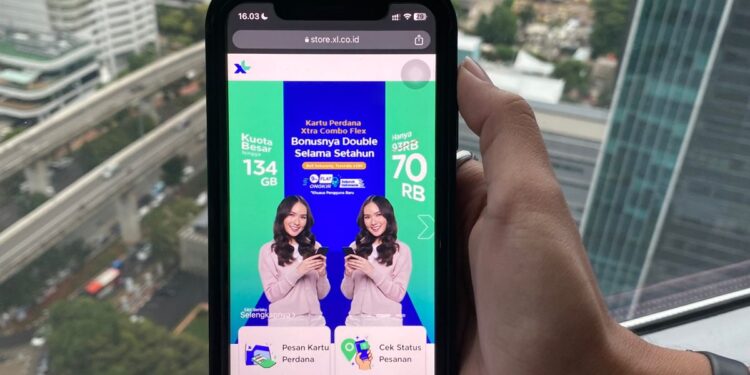 Manjakan Pelanggan, XL Axiata Hadirkan Layanan Penjualan Online XL Store