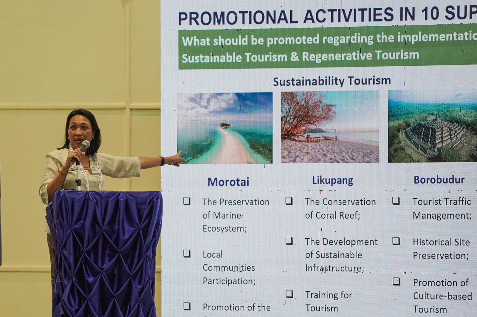 NTO’s Media Briefing ATF 2024 di Laos, Kemenparekraf Unjuk Upaya Pengembangan Pariwisata Berkelanjutan di Indonesia