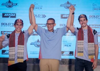 Kolaborasi Kemenparekraf-Gresini Racing Perkuat Promosi Pariwisata dan Jenama Indonesia