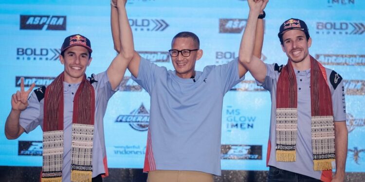 Kolaborasi Kemenparekraf-Gresini Racing Perkuat Promosi Pariwisata dan Jenama Indonesia