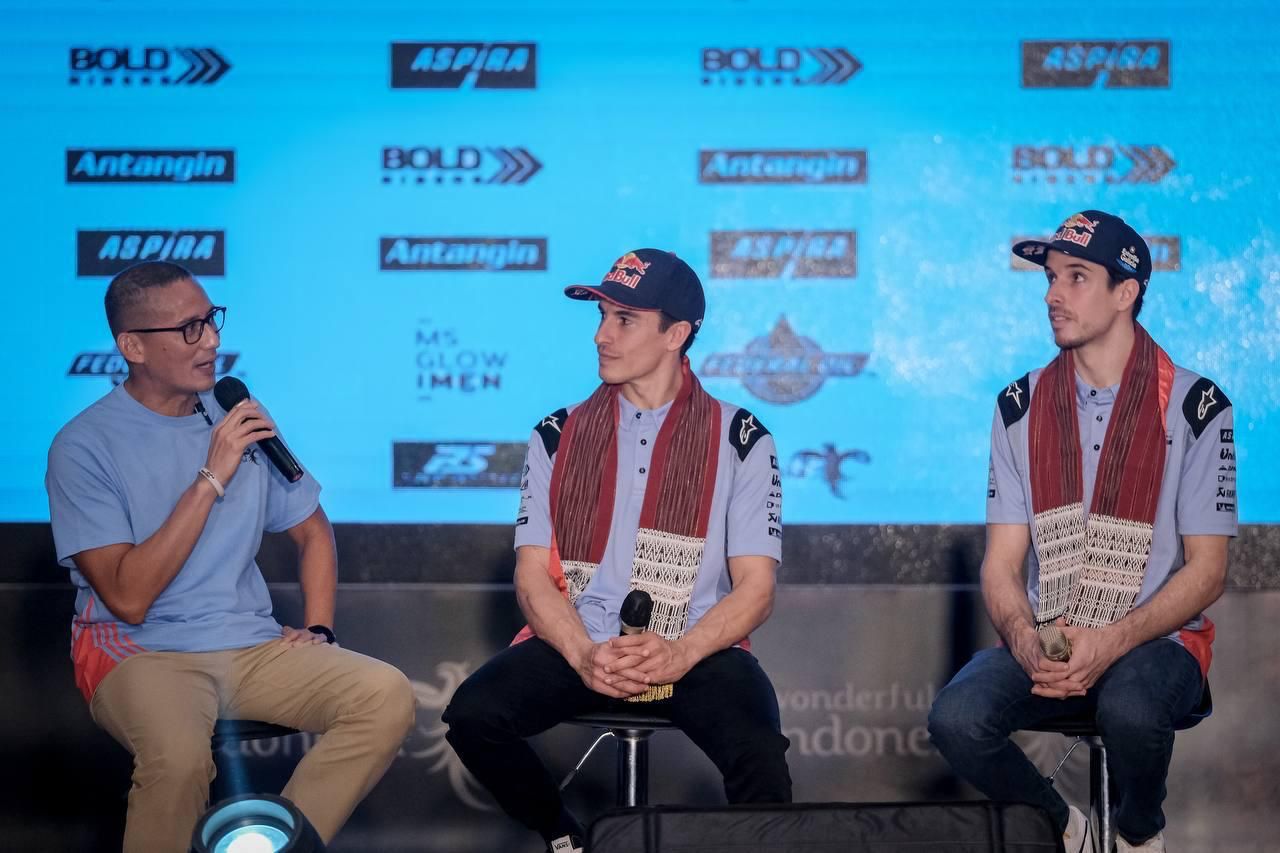 Kolaborasi Kemenparekraf-Gresini Racing Perkuat Promosi Pariwisata dan Jenama Indonesia