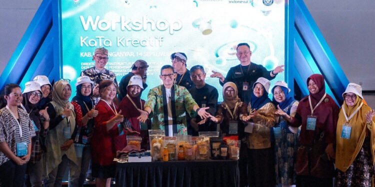 Luncurkan Workshop KaTa Kreatif 2024, Menparekraf: Terbukti Mampu Perkuat Ekosistem Ekraf