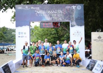 Digelar pada 25 Februari, Merumatta Coast Trail 2024 Diikuti Pelari dari 18 Negara