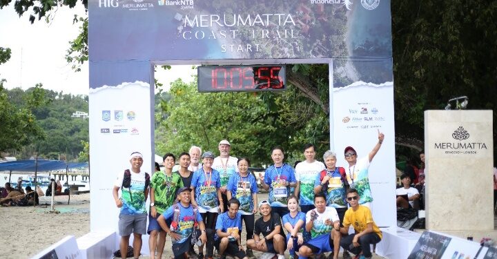 Digelar pada 25 Februari, Merumatta Coast Trail 2024 Diikuti Pelari dari 18 Negara